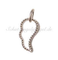 Schutzengelsflügel einflügelig Größe XS<br>in 925/000 Sterling-Silber