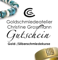 Gutschein für Gold-/Silberschmiede Schnupperkurs